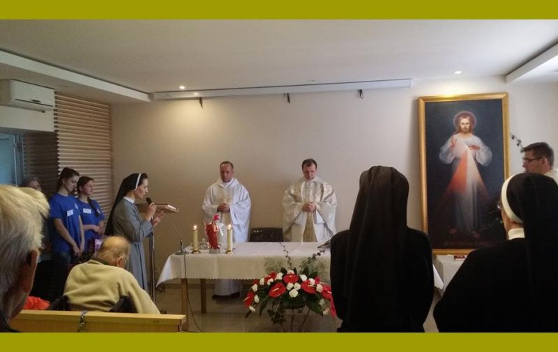 Wołomin: Święto Miłosierdzia Bożego w Hospicjum Opatrzności Bożej