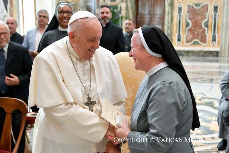 Audiencja Ojca Świętego z uczestniczkami XIII Kapituły Generalnej.